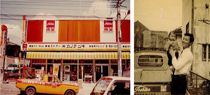 当時の店舗写真