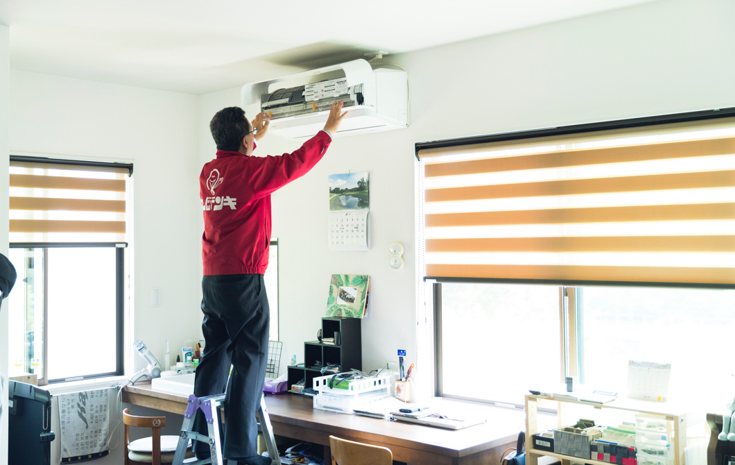 お電話1本で修理に。