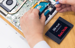 SSD交換サポート