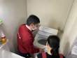 洗濯機納品