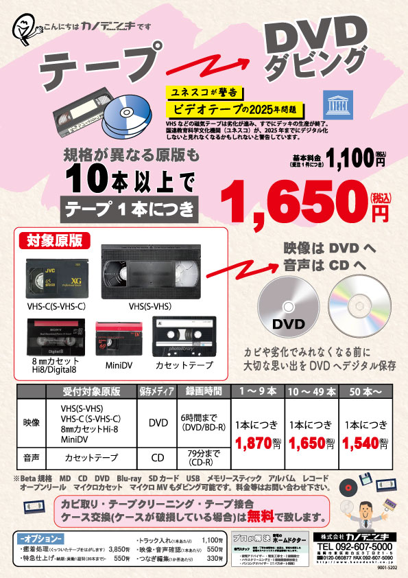 ビデオダビング